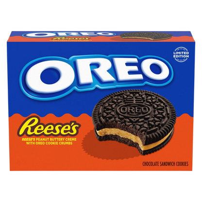 Oreo Reese's Family Size Sandwich Cookies, 12.35oz