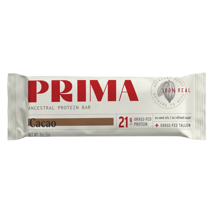 Prima Protein Bar, Cacao, 2oz