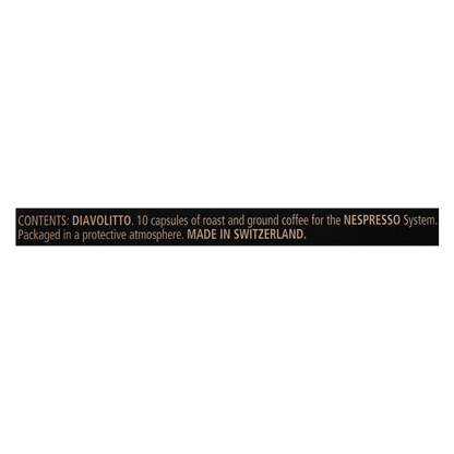 Nespresso Vertuo Diavolitto Capsules 10ct 1.35oz