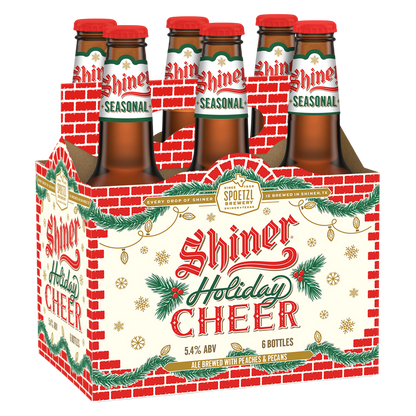 Shiner Seasonal - Holiday Cheer 6pk 12oz Btl - Shiner – BevMo!