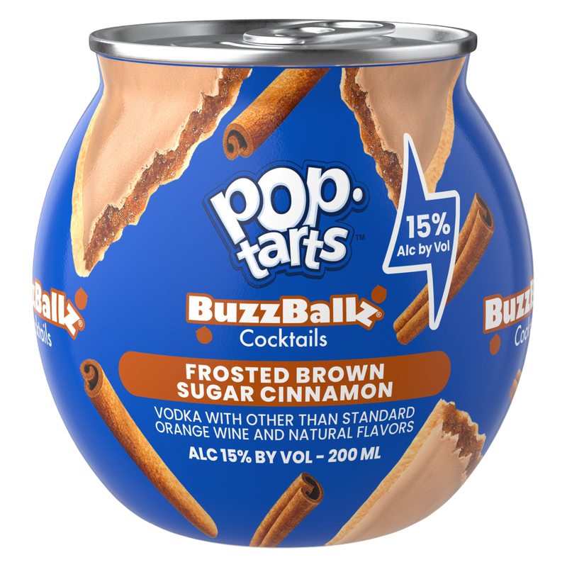 BuzzBallz PopTarts Brown Sugar Cinnamon 200ml