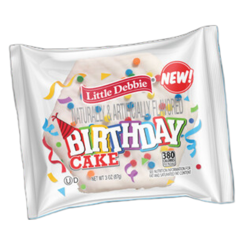 Little Debbie Birthday Cake, 3oz