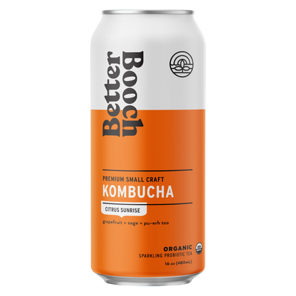 Better Booch Kombucha Citrus Sunrise Organic 16oz