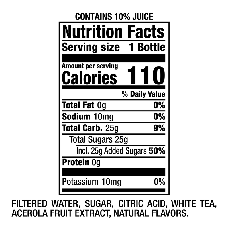 Snapple Elements Air Prickly Pear & Peach 16oz Btl