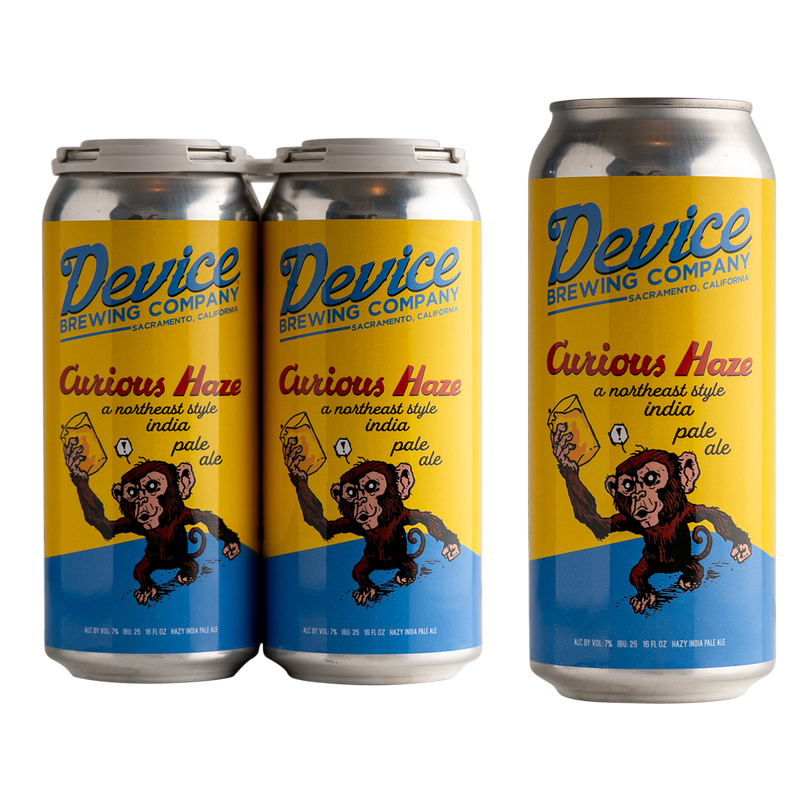 Device Brewing Co. Curious Haze IPA 4pk 16oz