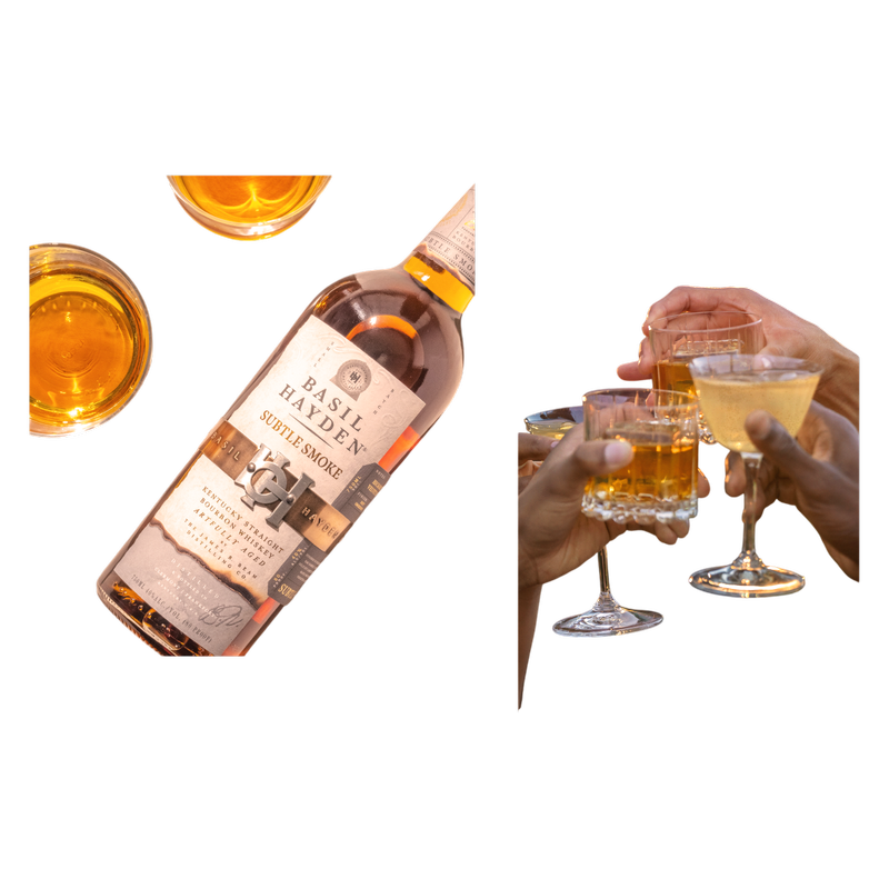 Basil Hayden Subtle Smoke Bourbon Whiskey 750ml (80 Proof)