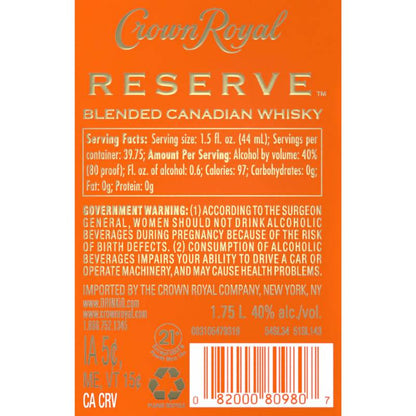 Crown Royal 12 Year Reserve 1.75L