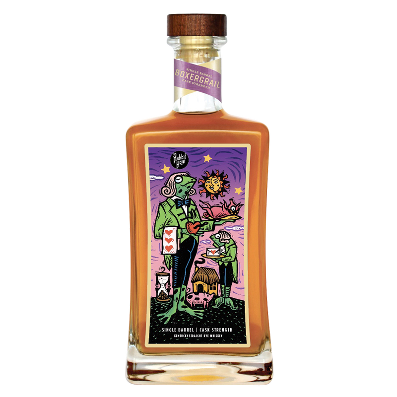 Rabbit Hole Single Barrel Cask Strength Rye Whiskey 750ml - Rabbit Hole ...