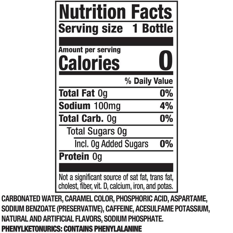 Dr Pepper Zero Sugar 20oz Btl