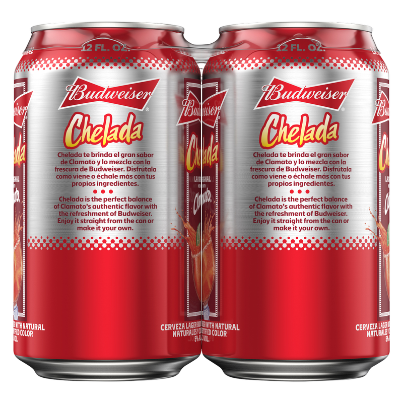 Budweiser Chelada 6pk 12oz Can