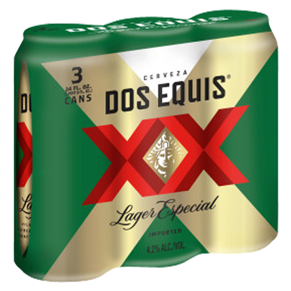 Dos Equis Lager 3pk 24oz Can