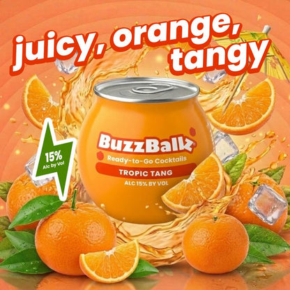 Buzzballz Tropical Tang 187ml