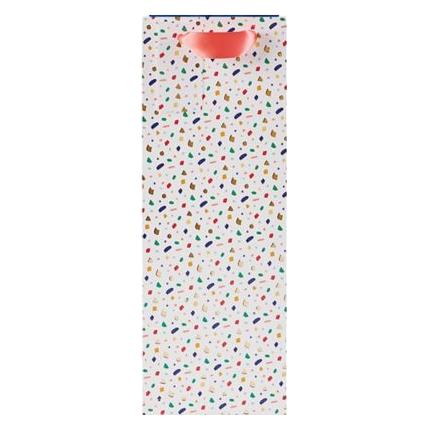 The Gift Wrap Company Bottle Bag Terrazzo (Each)