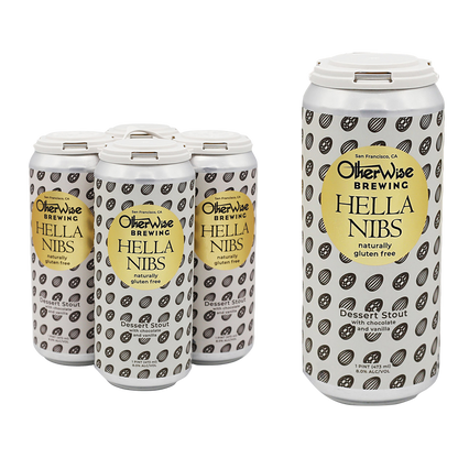 Otherwise Brewing Hella Nibs Dessert Stout Gluten Free 4pk 16oz Cans