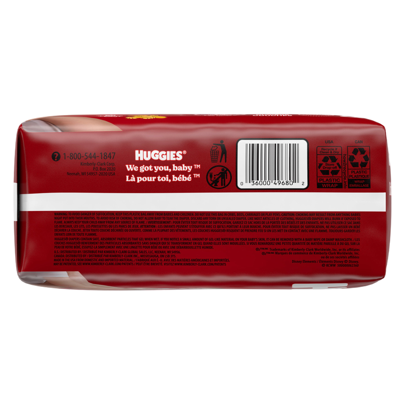 Huggies Little Movers Baby Diapers, Size 5 (27+ lbs), 19 Ct