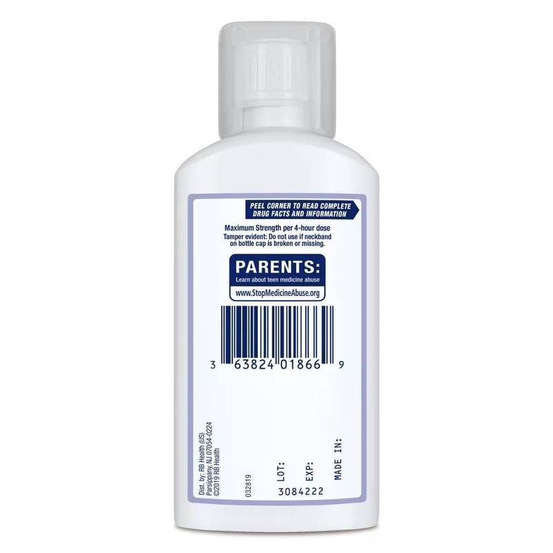 Mucinex Max Strength Severe Congestion & Cough Liquid Medicine, 6oz