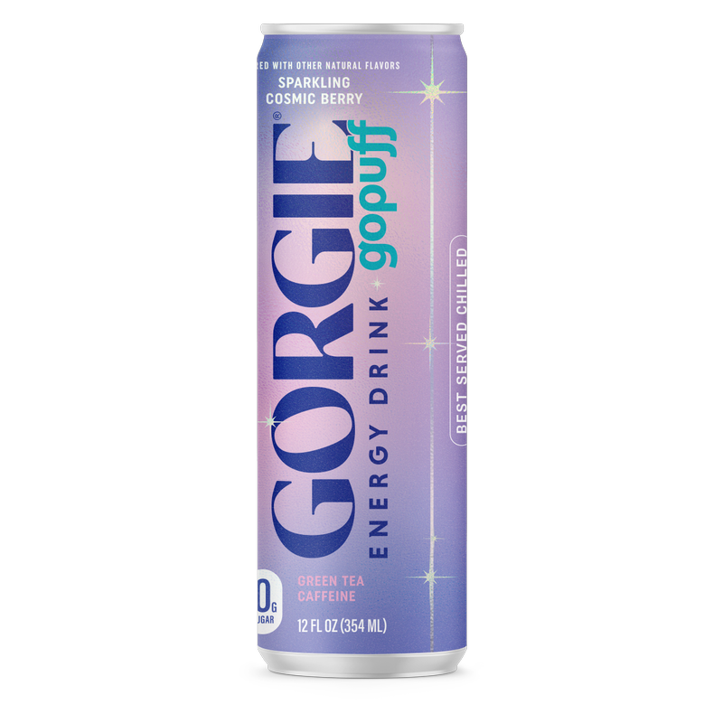 Gorgie x Gopuff Cosmic Berry Energy Drink 12oz Can