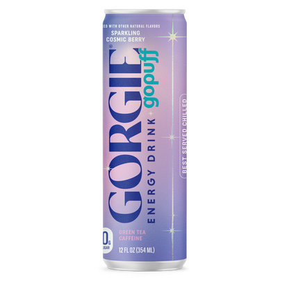 Gorgie x Gopuff Cosmic Berry Energy Drink 12oz Can