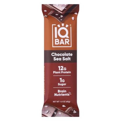 IQBAR Chocolate Sea Salt Bar 1.6oz