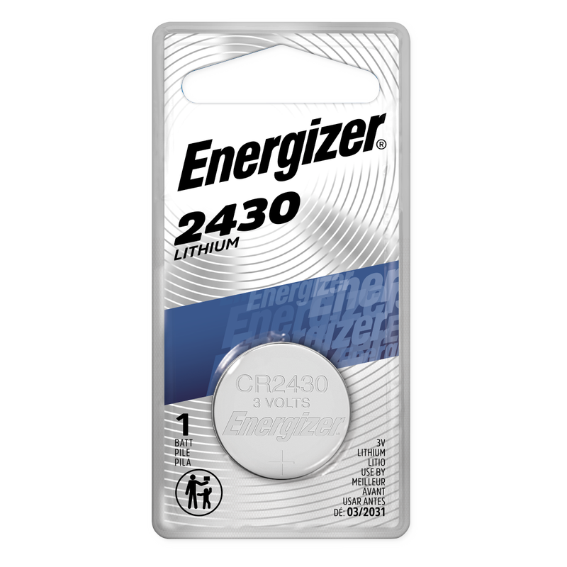 Energizer 2430 Lithium Coin Battery, 1 Pack