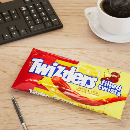 Twizzlers Filled Twists Sweet & Sour Candy, 11 oz