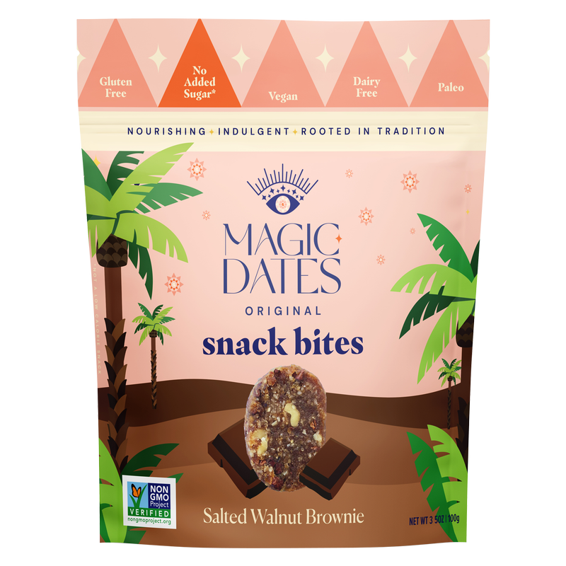 MAGICdATES Salted Walnut Brownie 3.5oz bag