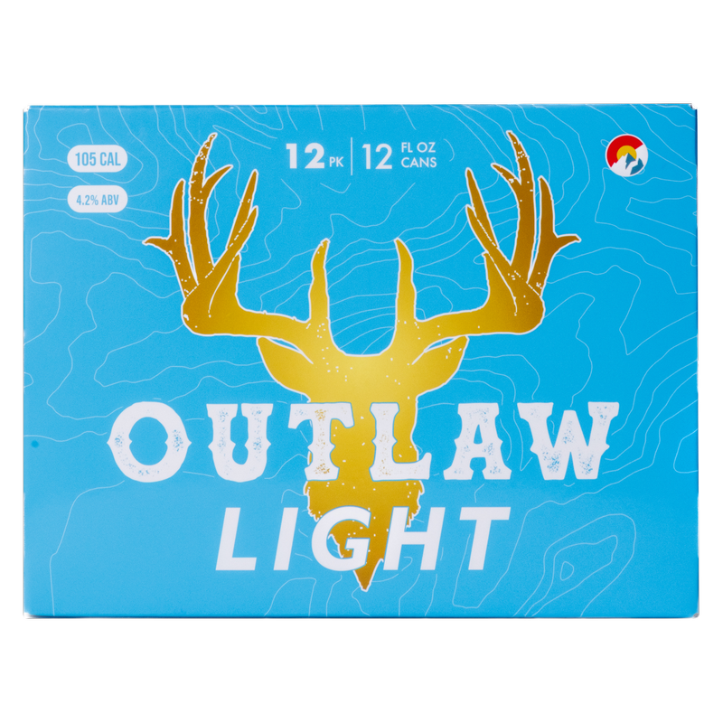 Outlaw Light Beer 12pk 12oz Can 4.2% ABV