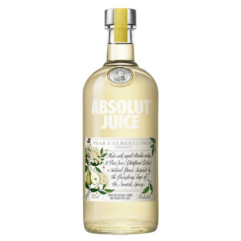 Absolut Pear And Elderflower 750ml