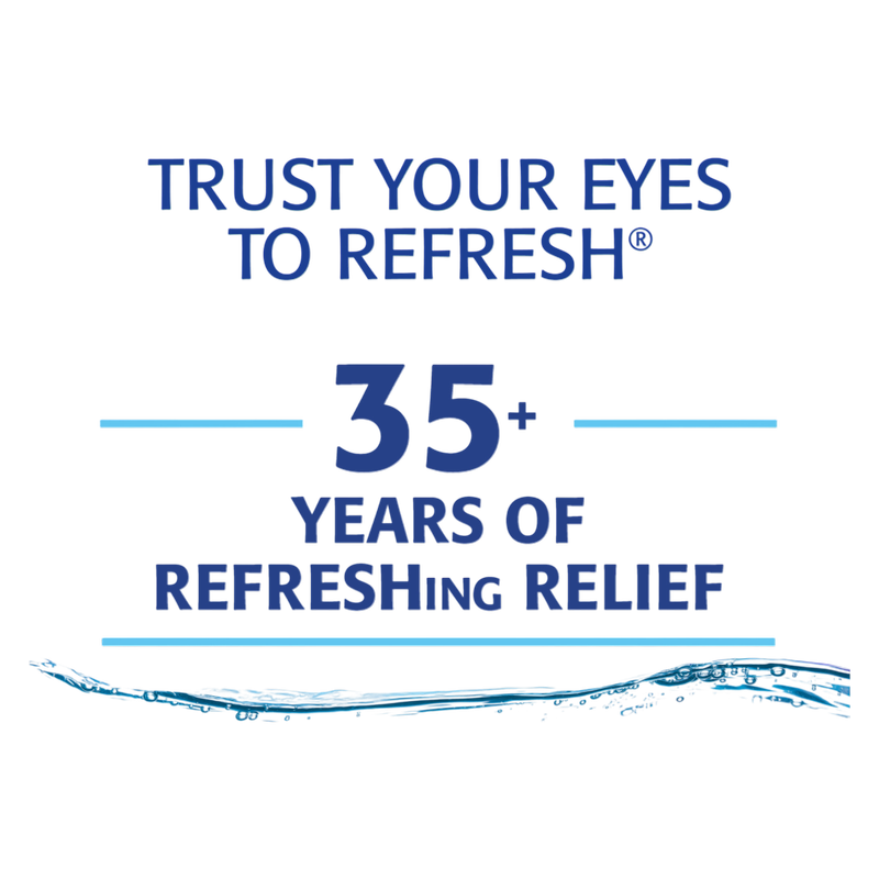 Refresh Tears Lubricant Eye Drops, 0.5oz