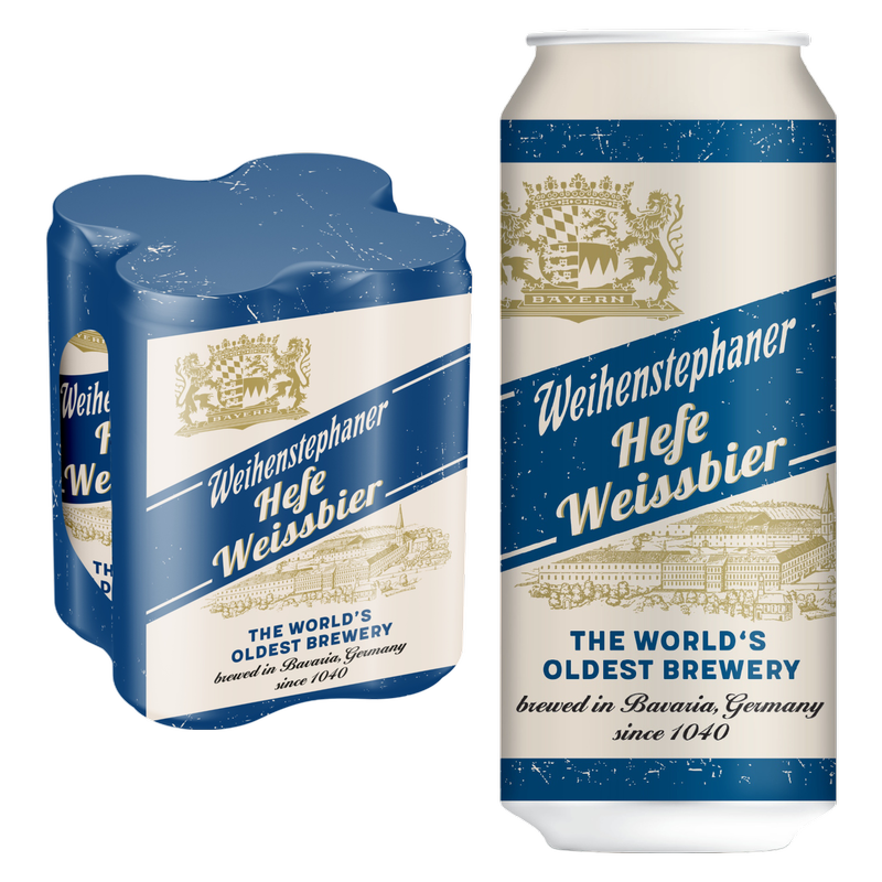 Weihenstephaner Hefe Weissbier (4Pkc 16 Oz)