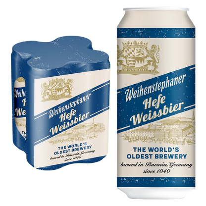 Weihenstephaner Hefe Weissbier (4Pkc 16 Oz)