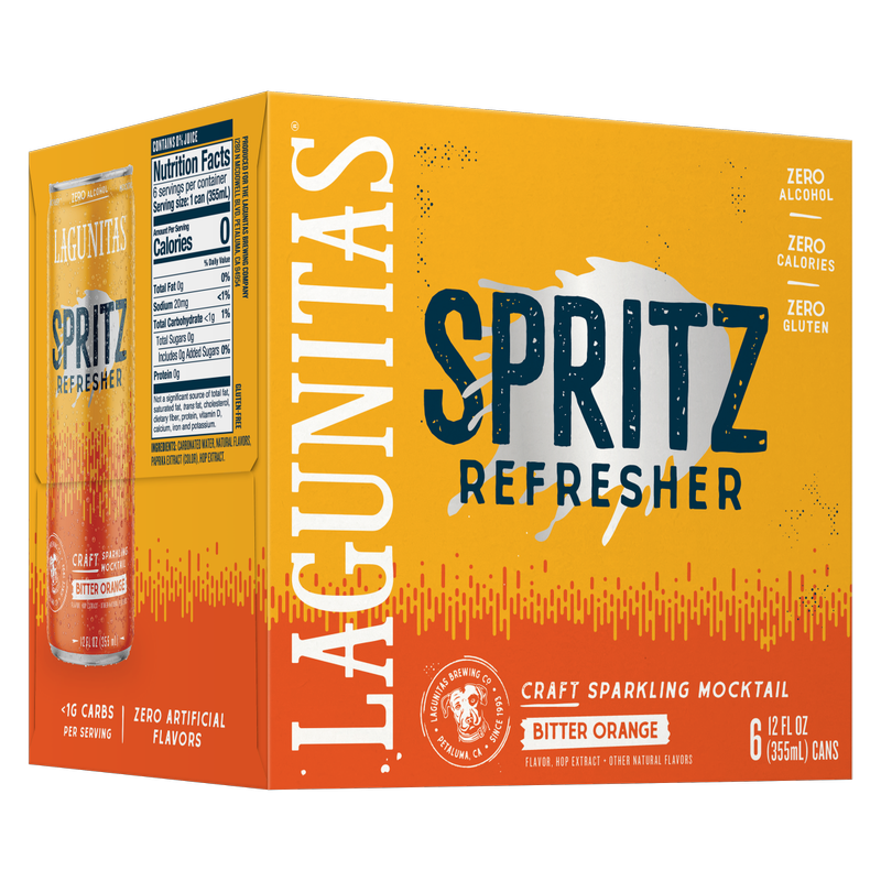 Lagunitas Spritz Refresher 6pk 12oz Can