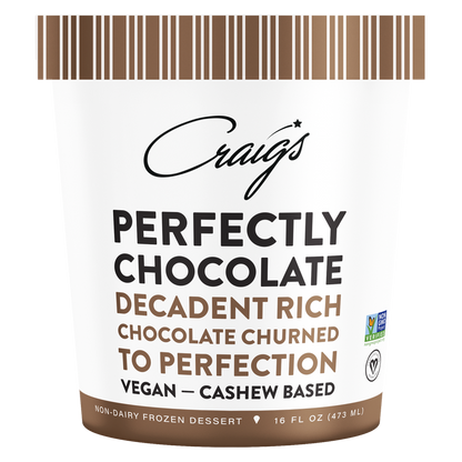Craigs Vegan Dairy Free Frozen Dessert Perfectly Chocolate