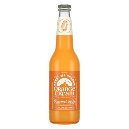 Henry Weinhard's Orange Cream Soda 6pk 12oz Btl