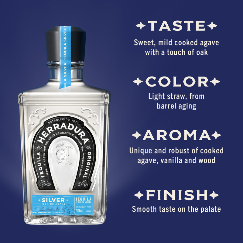 Herradura Silver Tequila 750ml Bottle - Herradura – BevMo!