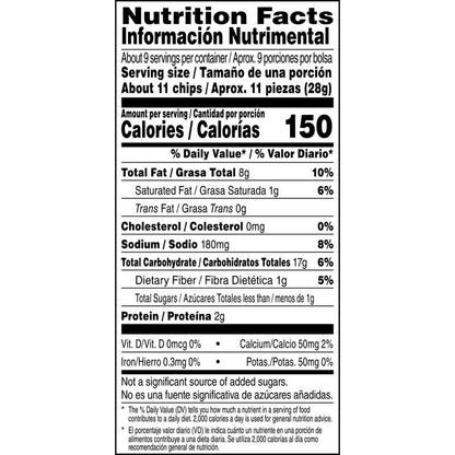 Doritos Tapatio Tortilla Chips 9.25oz