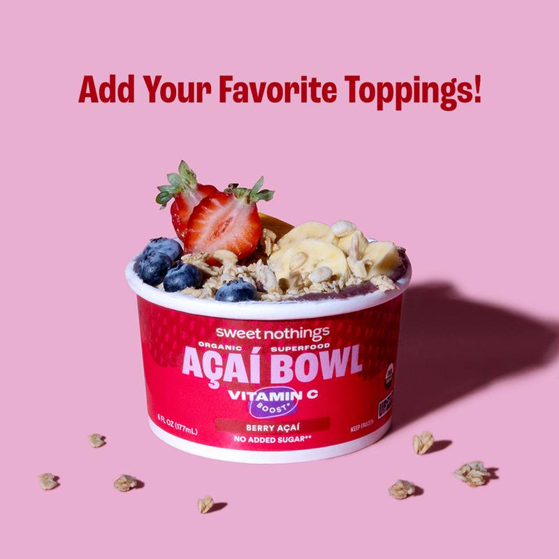 Sweet Nothings Berry Acai Bowl, 6oz - Sweet Nothings – BevMo!