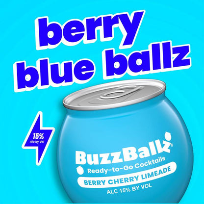 BuzzBallz Berry Cherry Limeade 4pk 200ml