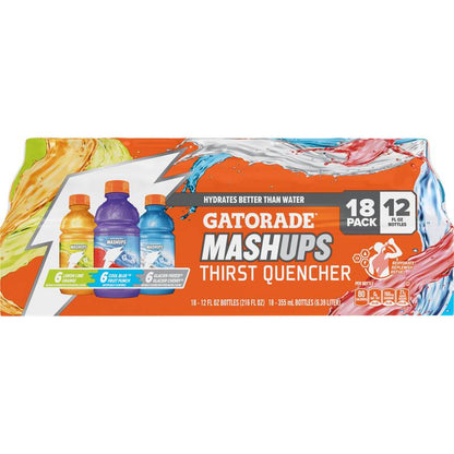 Gatorade Mashups Thirst Quencher Variety 18ct 12oz Btl