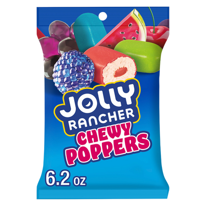 Jolly Rancher Chewy Poppers Original Flavors Bag, 6.2 oz