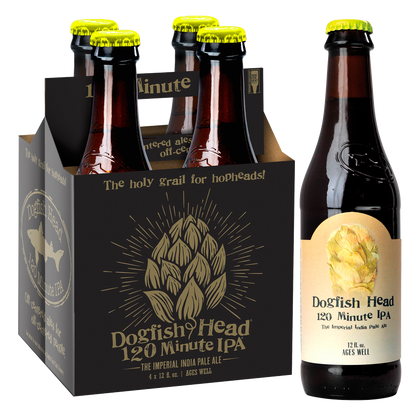 Dogfish Head 120 Minute IPA 4pk 12oz Btl 15.0% ABV