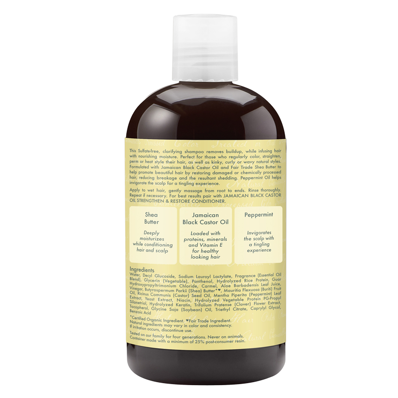 SheaMoisture Jamaican Black Castor Oil Strengthen & Restore Shampoo 13oz