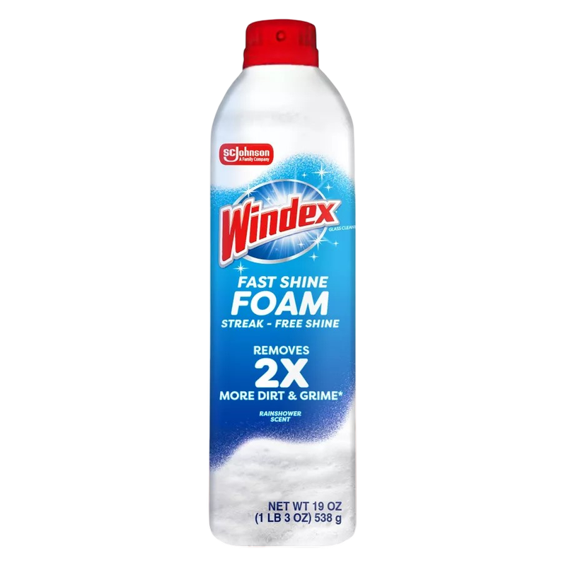 Windex Foaming Aerosol, 19oz