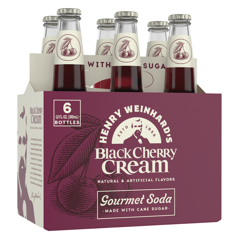 Henry Weinhard's Black Cherry 6pk 12oz Btl