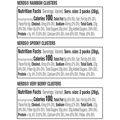 Nerds Gummy Clusters Variety Mix 28ct