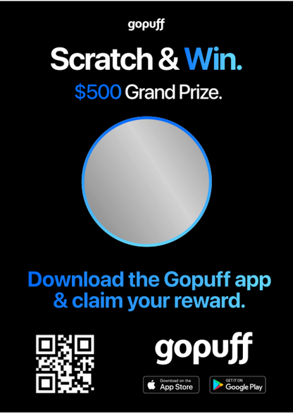 Scratch and win Insert