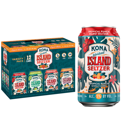 Kona Spiked Seltzer Island Variety 12pk 12oz Can