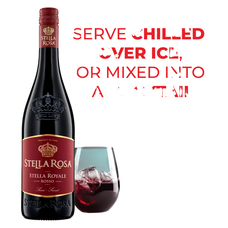 Stella Rosa Rosso Royale Semi-Sweet Red Wine 750 ml