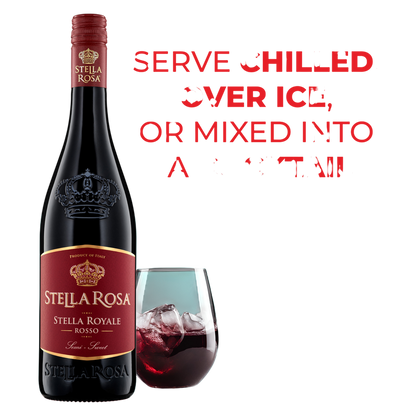 Stella Rosa Rosso Royale Semi-Sweet Red Wine 750 ml