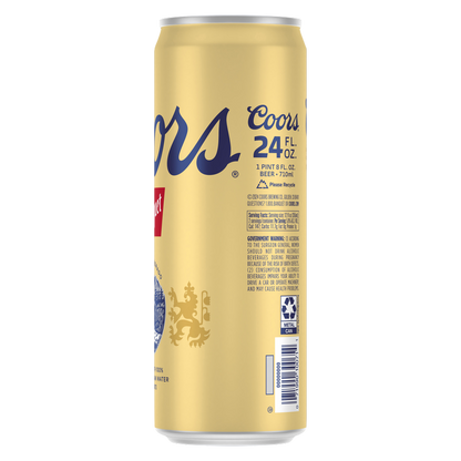 Coors Banquet Single 24oz Can 5% ABV